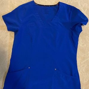 Heart soul scrub top size medium
